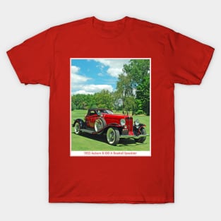 Auburn 8-10A 1932 Boattail Speedster Photographic Print T-Shirt